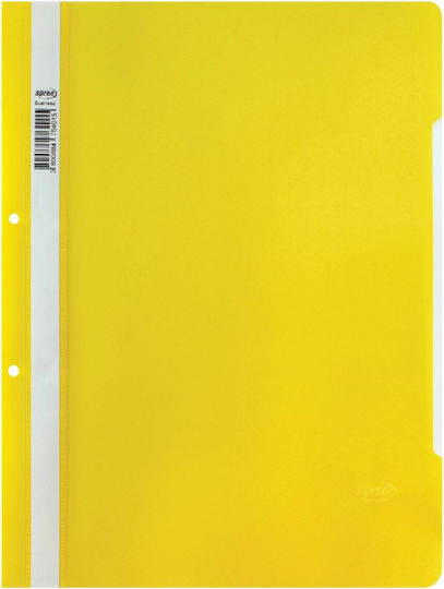 Spree Clipboard with Spring for Paper A4 Yellow 1pcs