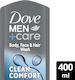 Dove Men +care Αφρόλουτρο σε Gel για Άνδρες με Γλυκερίνη Ενυδατικό 400ml