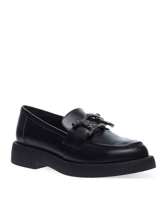Women's Moccasins in Black Color