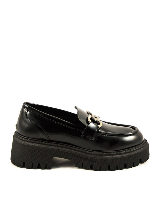 Women's Moccasins in Black Color