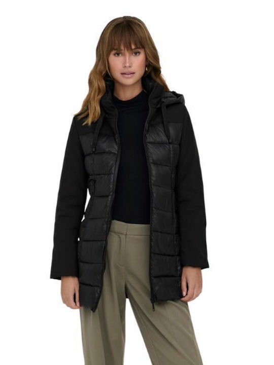 Only Kurz Damen Ärmellos Puffer Jacke Schwarz 15294008 Skroutz