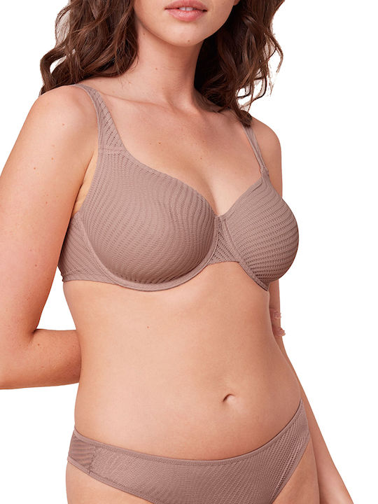 Triumph Spotlight W01 Bra Brown