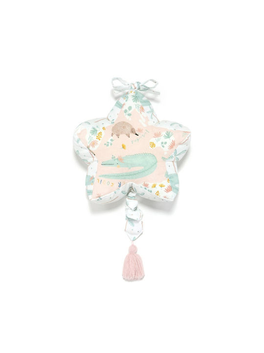 La Millou Crib Decorative Pillow with Music Pin...