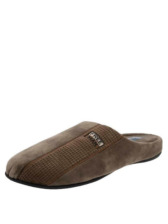 B-Soft Men's Slipper Brown