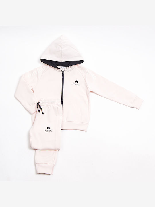 Trax Kinder Sweatpants Set - Jogginganzug Rosa 2Stück