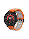 Armband Silikon Orange (Galaxy Watch4/5/6/7/FE/4 Classic/6 Classic/5 Pro)