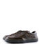 Herren Freizeitschuhe Braun Leder
