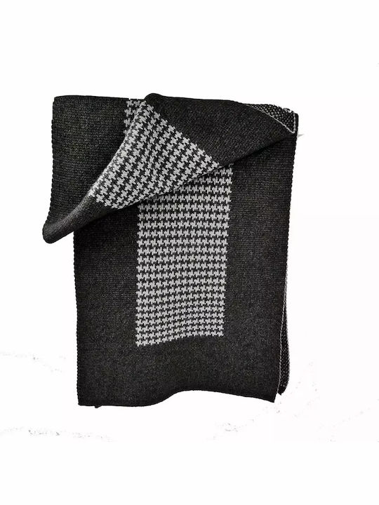 Verde Men's Scarf Black