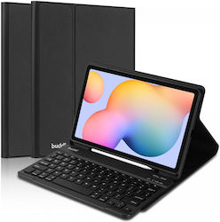 Buddi Zuna Klappdeckel Silikon mit Tastatur Galaxy Tab S6 Lite 10.4 Schwarz Buddi Zuna Klappdeckel Silikon mit Tastatur Galaxy Tab S6 Lite 10.4 Schwarz