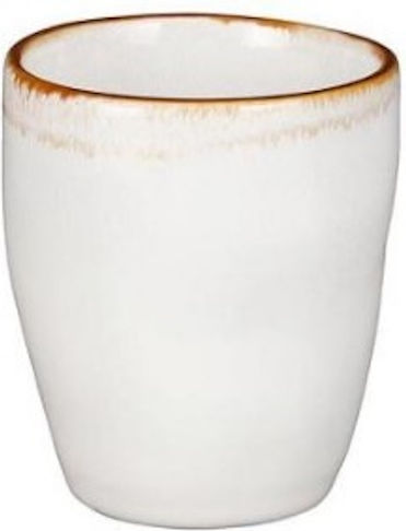 Atmosphera Tasse Kaffee aus Porzellan Weiß