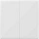Sonoff T5EU2C Recessed Touch Wall Switch Wi-Fi Lighting Two-Way with Frame White