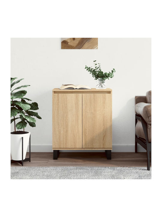 Sideboard Wooden Sonoma Oak 60x35x70cm