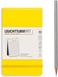 Leuchtturm1917 Notebook Block A6 Ruled Yellow