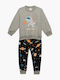 Minerva Kids' Pajamas Winter Gray Dream Big