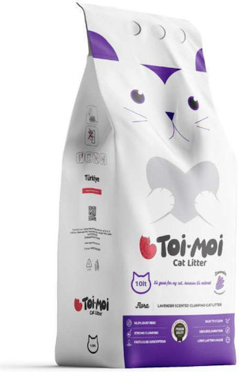 Toi Moi Nisip pentru Pisici cu Aromă Lavanda 10kg