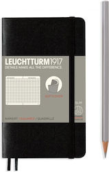 Leuchtturm1917 Notebook A6 Squared Black