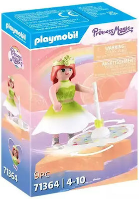 Playmobil Princess Magic Πριγκίπισσα Του Ουράνιου Τόξου Με Σβούρα για 4-10 ετών