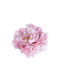 Artificial rose head, light pink, 11cm