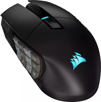 Corsair Scimitar RGB Elite Wireless Gaming Mouse 18000 DPI Black