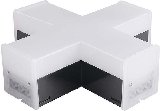 V-TAC Conector Șină pentru Corpuri de Iluminat Alb 10140