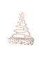 Christmas Decorative Ceramic Tree 10cm Rose Gold