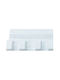 TnS Plastic Wall Hanger 4 Hooks White Y-803