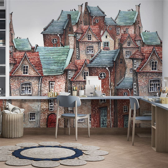 Самозалепваща Фототапет за Стена Винил 350x270см Миеща се