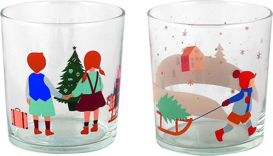 Inart Weihnachtliches Tischgeschirr & Weihnachtlicher Schmuck Glas 6 Stücke Verschiedene Designs oder Farben Inart Weihnachtliches Tischgeschirr & Weihnachtlicher Schmuck Glas 6 Stücke Verschiedene Designs oder Farben
