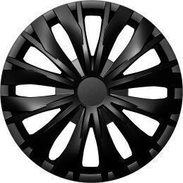 Mammooth Car Hubcap Set 14" 4pcs Black A112 2045B 14