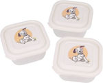 Stor Kids Set Lunch Plastic Box L10xW10xH5cm