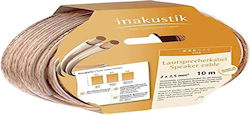 Inakustik Speaker Cable Unterminated 10m (003021010)