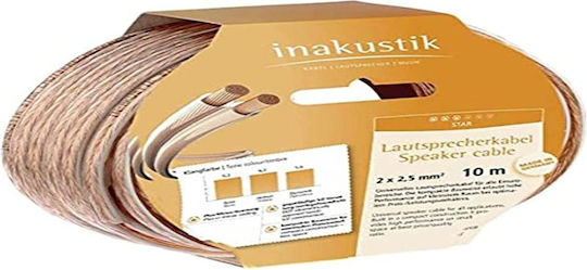 Inakustik Speaker Cable Unterminated 10m (003021010)