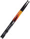Zildjian Hickory Drumsticks Drums Signature Travis Barker with Tip Shape Ball in Black Color