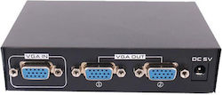 Anga 1 Είσοδος 2 Έξοδοι VGA Splitter Anga 1 Είσοδος 2 Έξοδοι VGA Splitter