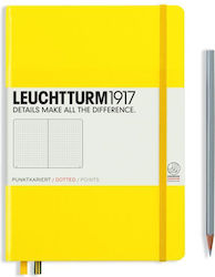 Leuchtturm1917 Notizbuch A5 mit Punkten Gelb 344800