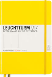 Leuchtturm1917 Notebook A5 with Dots Yellow 344800