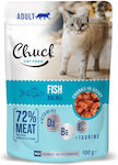 Tisert Chuck Nasses Katzenfutter für Katze mit Fisch 100gr 8507