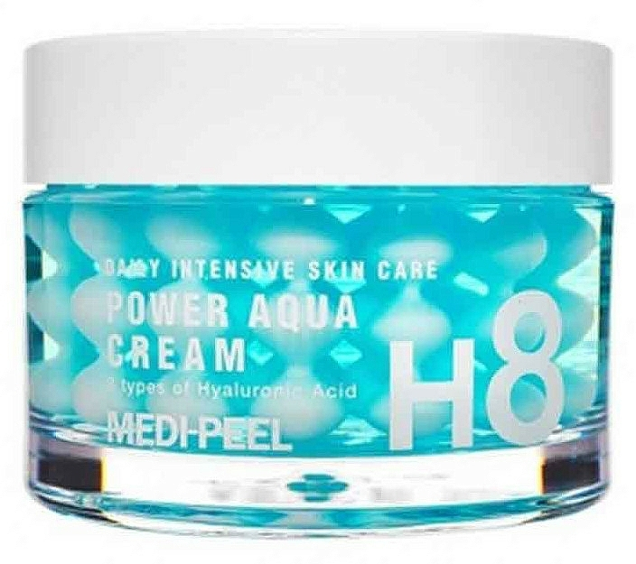 Medi Peel Power Aqua Κρέμα Προσώπου Ημέρας για Ενυδάτωση & Ρύθμιση Λιπαρότητας με Υαλουρονικό Οξύ & Πεπτίδια 50ml