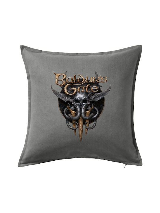 Koupakoupa Sofa Cushion from 100% Cotton Gray 5...