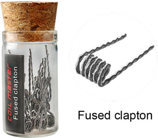 Coil Master Fused Clapton Σύρμα για D.I.Y. Ηλεκτρονικού Τσιγάρου 10τμχ