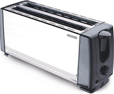 Termomax Toaster 4 Slots 1200W Inox