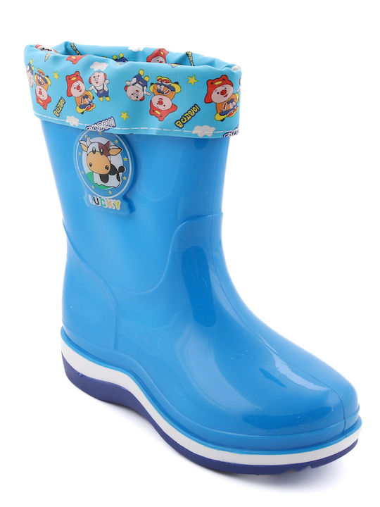 Junior Kids Wellies Blue