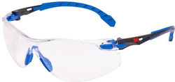 3M Solus 1000 Arbeitsschutzbrillen mit Blau Lin...