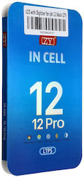 Οθόνη Zy για iPhone 12 / 12 Pro (Μαύρο)
