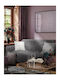 Madi Oblong Ριχτάρι Πολυθρόνας Γούνινο 180x180εκ. Grey