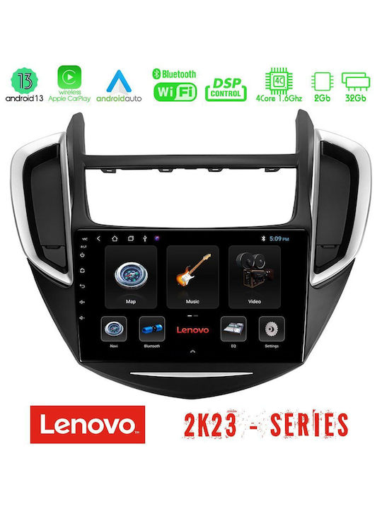 Lenovo Sistem Audio Auto pentru Chevrolet Trax (WiFi/GPS) cu Ecran Tactil 9"