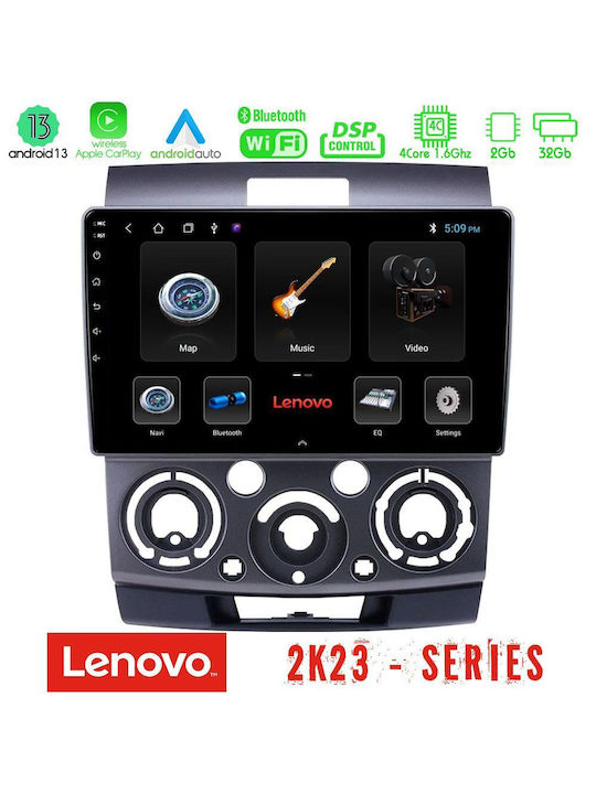 Lenovo Car-Audiosystem für Ford Ranger Mazda BT-50 2006-2011 (WiFi/GPS) mit Touchscreen 9"
