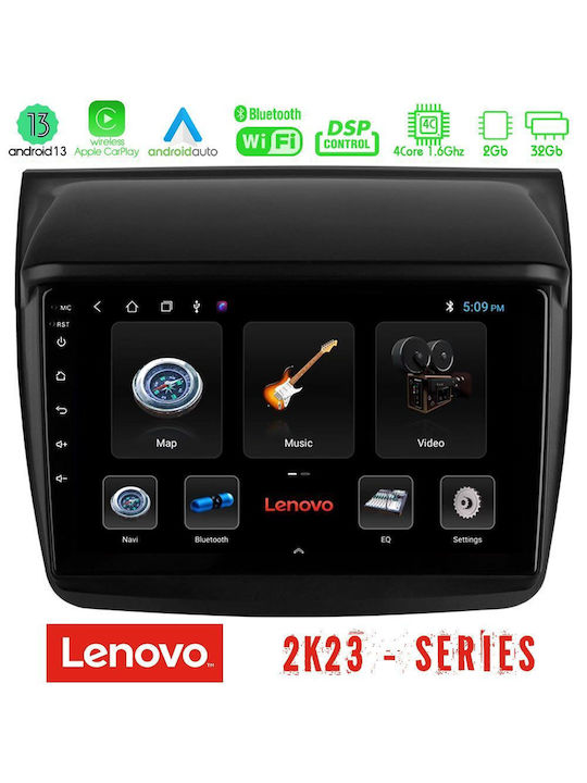 Lenovo Car-Audiosystem für Mitsubishi L200 2006-2015 (WiFi/GPS) mit Touchscreen 9"