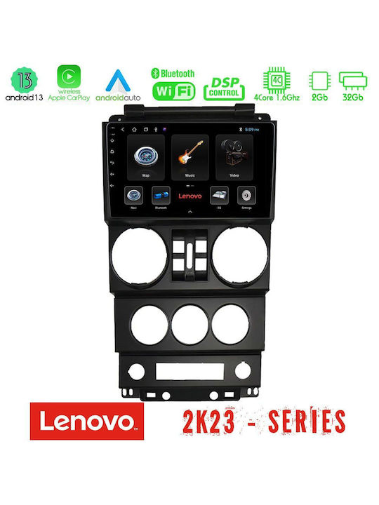 Lenovo Car-Audiosystem für Jeep Wrangler (WiFi/GPS) mit Touchscreen 9"