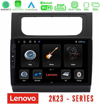 Lenovo Sistem Audio Auto pentru Volkswagen Turul 2011-2015 (WiFi/GPS) cu Ecran Tactil 10"